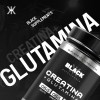 Black Creatina + Glutamina 1 Kg 50 Servicios Sin Sabor