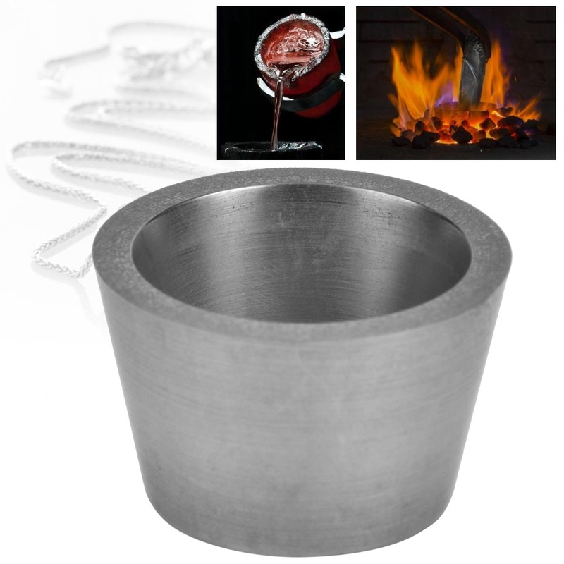 Graphite Crucible Metal Liquid Melting Mixing Tool for Geology Experiment