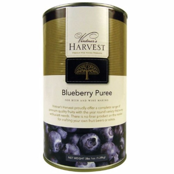 Vintner's Harvest Fruit Puree - Blueberry 3 lbs 1 oz (1.39 kg)