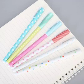 LNYMZD 6 PCS Set New Cute Cartoon Starry Sky 0.38mm Colorful Gel Pen Set Kawaii Korean Stationery Creative ballpoint pen School Supplies