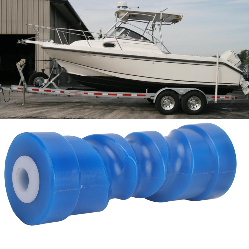 8inch Self Centering Keel Roller Bow Stop Heavy Duty PU