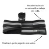 Par Coderas Venda Elastica Codo Gym Crossfit Pesas Lesiones