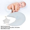 Baby Head Support Pillow Soft Lightweight Portable Infant Head Shaping