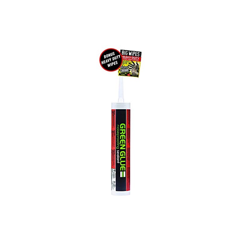 Acoustical Caulk (29 oz) 1 Tube with clean up wipe