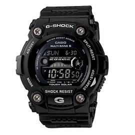 CASIO GW-7900B-1 Men's Digital Watch Radio Solar, Multifunctional, Black, Black, Belt Type: