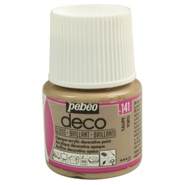 Pebeo 45ml Deco Br, Acrylic, Taupe, 7 x 4.5 x 4.5 cm