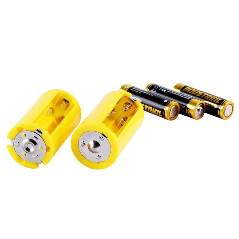 Acxico 8 Pcs AA to Size D Battery Adapters Converter