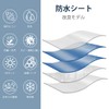 Blue Sheet, Medium Thick, Waterproof, Vinyl Sheet, 6.6 x 9.8