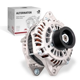 ZYLARO Alternator For/Nissan Murano 2009-2014,Maxima 2009-2014 2016-2020,Quest 2011-2017 3.5L V6,12V 130Amp CW 7-Groove Pulley Upgraded High Output Alternator 23100-1AA1A