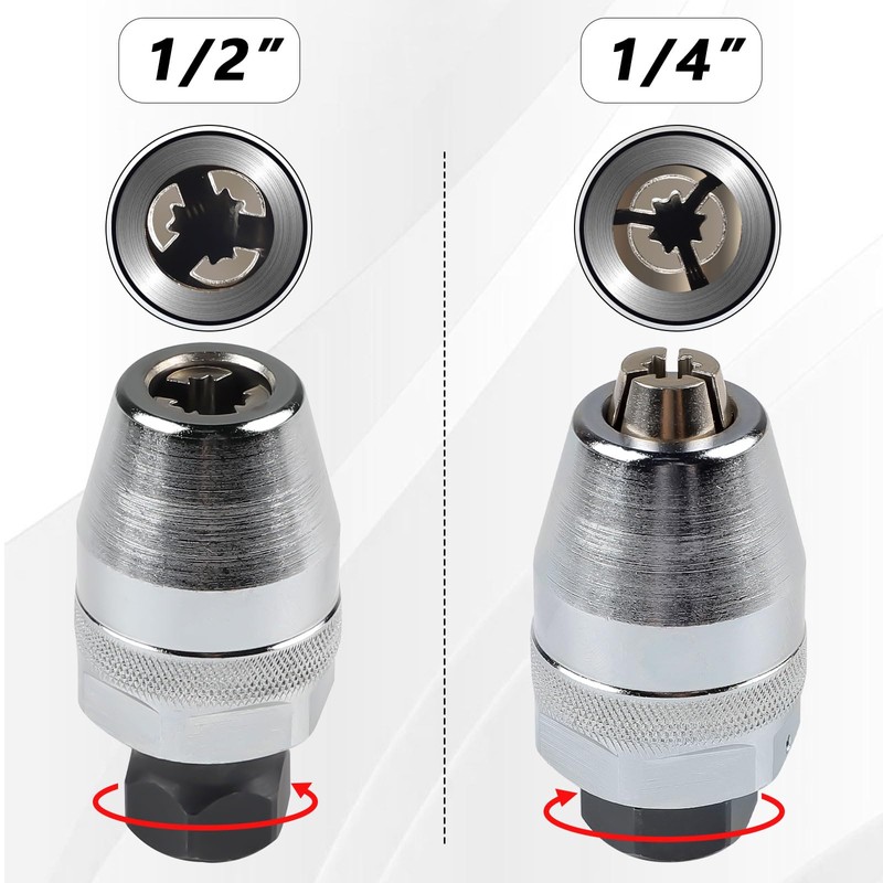 EFUTURETIME Bolt Extractor, 3/8 Inch Stud Bolt Extractor for 1/4