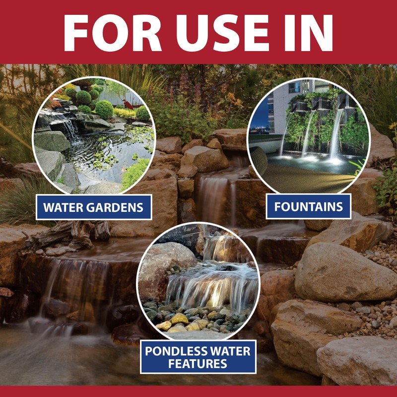 The Pond Guy InstaFix Algae Control, Outdoor Water Garden, Fountain