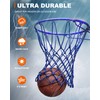 XXXYYY Blue Basketball Net Replacement Heavy Duty, 2022 Professional On-Court