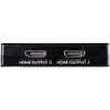 SpeaKa Professional SP-9443508 1+2 Port HDMI splitter Black