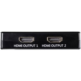 SpeaKa Professional SP-9443508 1+2 Port HDMI splitter Black