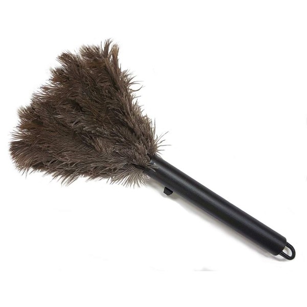 Alta Dusting Products Retractable Feather Duster - Genuine Ostrich Feathers with Metal-Wire Binding