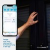Homematic IP Smart Home Window and Door Contact, Optical, Anthracite,