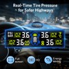 Tymate TM9 Tire Pressure Monitoring System, Compact Wireless Solar TPMS