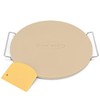 Unicook Round Pizza Stone for Oven and Grill 16 Inch,