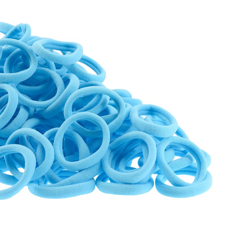 100 Pack Seamless Hair Ties for Women Girls Ponytail Holders