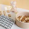Dog Bone Cookie Cutter,25 Cavity Mini Dog Bone Cookie Cutters