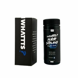 WHATTTS Hair Styling Powder Dust, Matte Look, Max Hold Level 5