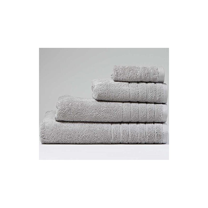 Luxury linenHall 650gsm Plain Silver Grey Bath Towel (SEE SIZE