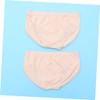 Healeved 2Pcs Seamless Breathable Women Briefs Elastic High Waist Underpants