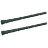 TEBOCR 8'' Harley Short Antenna Mast Spiral Antenna Flexible Rubber