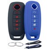 REPROTECTING Silicone Rubber Key Fob Cover Compatible with Nissan Pathfinder