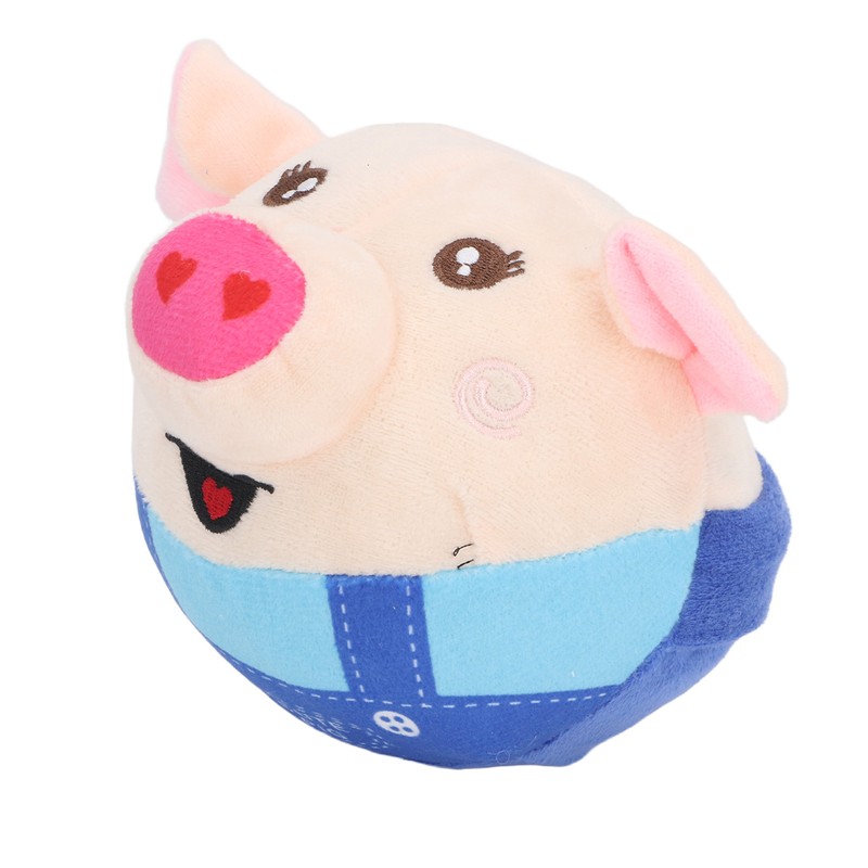 Jumping Plush Toy Remote Control Ball Baby Talking Learning Toy