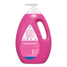 Shampoo Johnsons shampoo infantil Gotas de Brillo de aceite de argn en dosificador de 1000ML por 1 unidad                                             