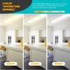 ANTLUX 4FT LED Wraparound Puff Lights, 50W/5500LM, 3 Color Temperature