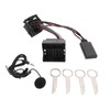 Bluetooth 5.0 Wireless Audio Adapter Aux in Cable with Microphone