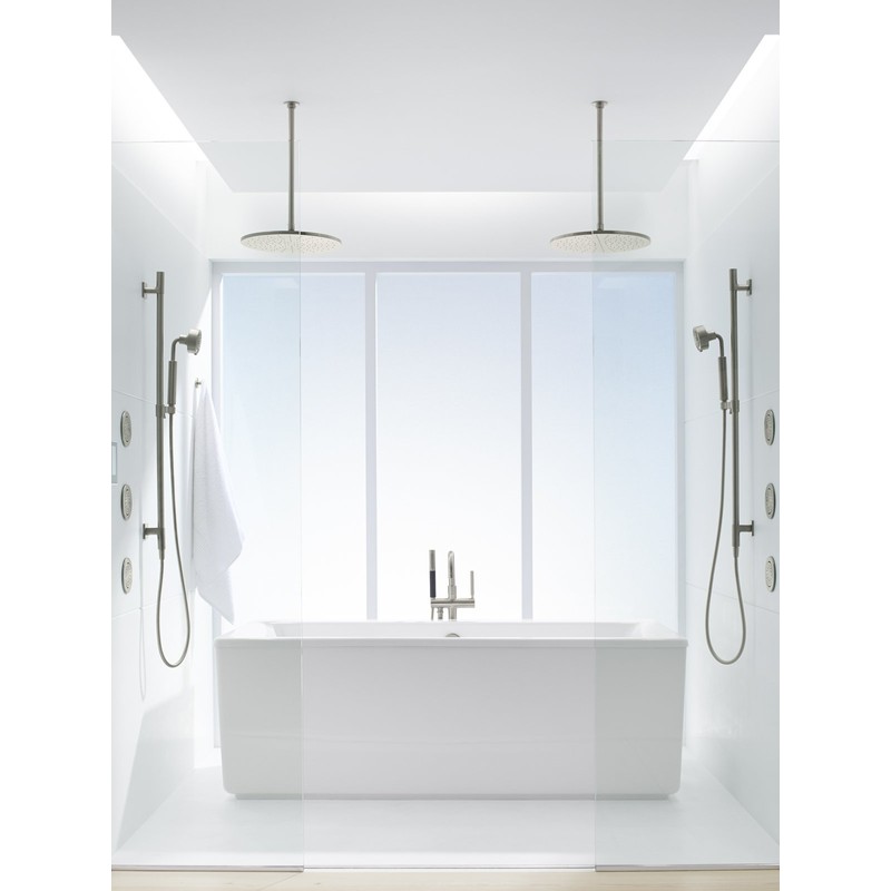 KOHLER K-973-BN Stillness Multifunction Handshower, Vibrant Brushed Nickel