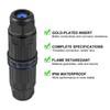 2PCS Waterproof IP68 Junction Box Outdoor Electrical Cable Connector for