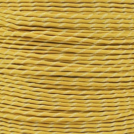Glow in The Dark Paracord – 7 Strand 550 Paracord with Glow in The Dark Tracers – for Crafting, Utility, and Recreational Uses (10 Feet, Yellow Glow in The Dark)