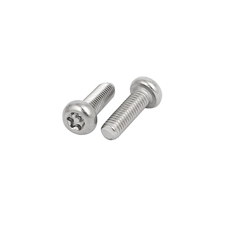 Sourcingmap M5 x 16mm 304 Stainless Steel Torx Security Pan