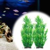 Aquarium Decoration Artificial Water Plants for Fish Tank Landscape Green