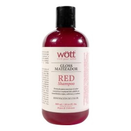 Shampoo Matizador Rojo Wött Red 300 Ml