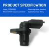 icykale Pack-1 Car Camshaft Position Sensor, Precise Fit Standard Replacement