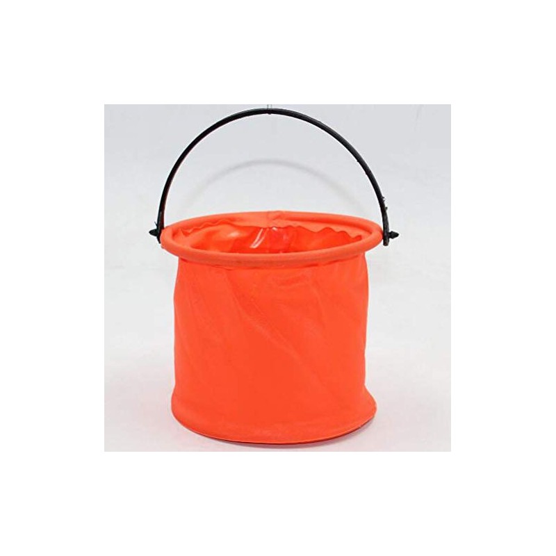 STK Brush Washable Folding Compact Bucket Portable Divider (Orange (No
