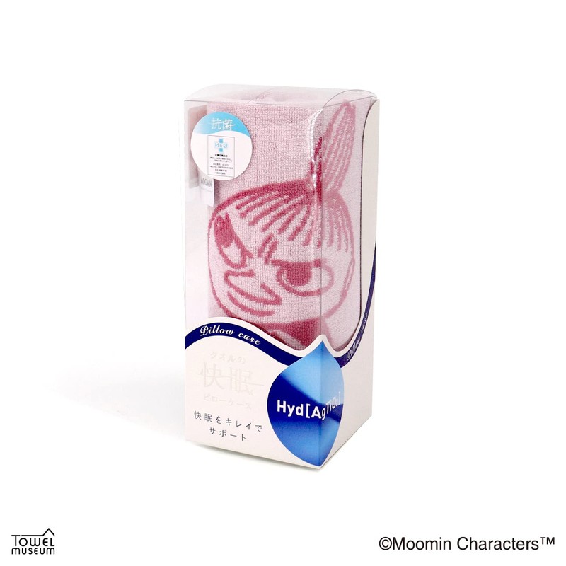 MOOMIN 47-8287300 Little My Dream Pillow Case, Pink, Towel Museum,