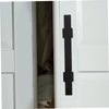 TEHAUX 1 Set Heavy Duty Matte Sliding Barn Door Handle