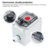 OELFFOW IP67 Button Switch Outdoor Waterproof Box Red Emergency Button