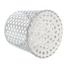 PATIKIL Gutter Guard Filter 3.5"-3", PVC Termination Cap Mesh Screen