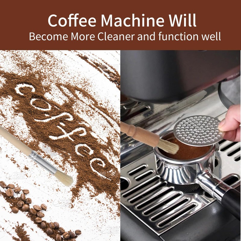 15-Piece Espresso Brush Set, Coffee Brush Set, Professional Coffee