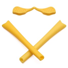 Mryok Opt Replacement Ear Sock Kit for Oakley Radar Path Sunglasses - Yellow -