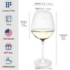 crayline Plastic Wine Glasses Set of 4(15oz) |Unbreakable Wine Glasses