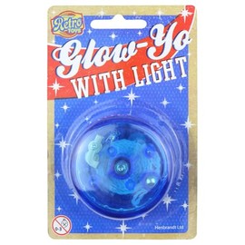 1 x Glow Yo Light Up Flashing Yo Yo, ideal party bag filler toy