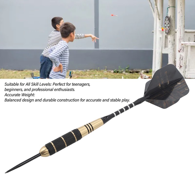 Darts Set Metal Tip Iron Aluminium Anti Slip Pattern Professional